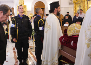 Rum Ortodoks Kilisesi Başpiskoposu II. Hrisostomos bugün defnedildi