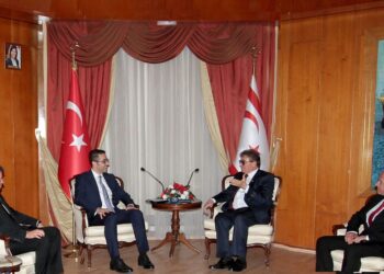 Başbakan Üstel, Türkiye Cumhuriyeti Dışişleri Bakan Yardımcısı Serim’i kabul etti