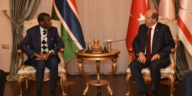 Cumhurbaşkanı Tatar Gambiya Devlet Başkan Yardımcısı Joof’u kabul etti