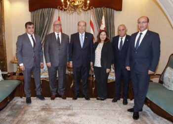 Cumhurbaşkanı Tatar, Avrupa Liderlik Üniversitesi heyetini kabul etti