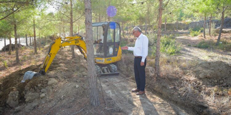 Girne Belediyesi Doğa Parkı ve Rekreasyon Alanı Projesi ilk etabının sonuna gelindi