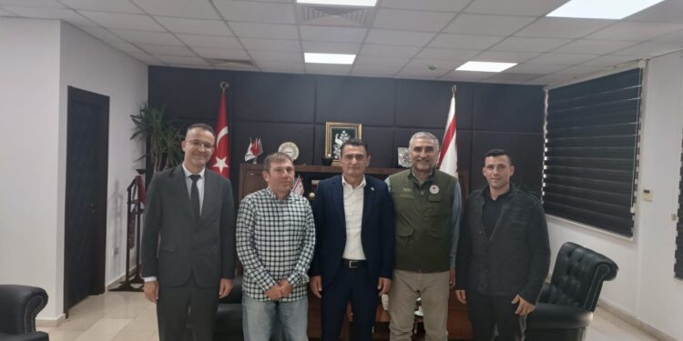 Türkiye’den gelen tarım uzmanları Bakan Oğuz’u ziyaret etti
