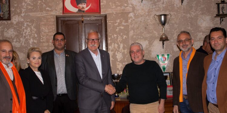Güngördü, Doğan Türk Birliği Spor Kulübünü ziyaret etti