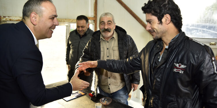 Harmancı, “Bu şehrin her köşesinde belediye çalışanlarının emeği var”