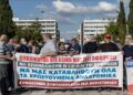 Yunanistan’da emekliler, maaşlarına zam talebiyle eylem yaptı