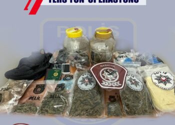 Girne’de polis kontrolünde durdurulan araçtan uyuşturucu çıktı