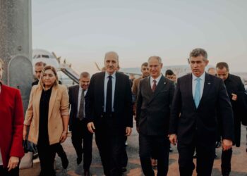 AK Parti ve Yeni Azerbaycan Partisi heyetleri dün gece KKTC’ye geldi