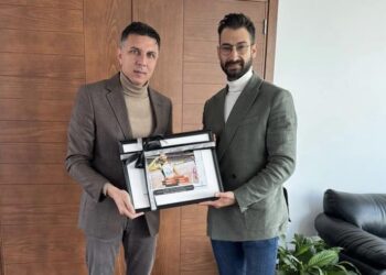 MİLLİ ATLET YİĞİTCAN HEKİMOĞLU’NDAN BAŞKAN HÜSEYİN AMCAOĞLU’NA ZİYARET