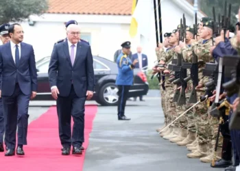 ALMANYA CUMHURBAŞKANI STEINMEIER’İN KIBRIS ZİYARETİ RUM BASININDA…TEMASLARINA BUGÜN DE DEVAM EDECEK