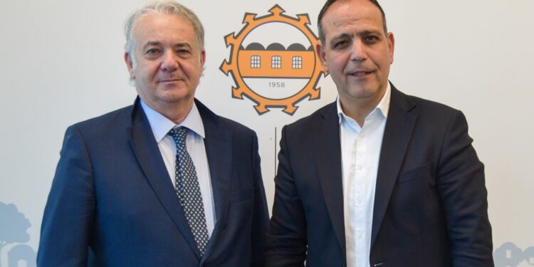 LTB BAŞKANI HARMANCI, İSPANYA BÜYÜKELÇİSİ GABRİEL FERRAN CARRİON’U KABUL ETTİ