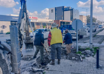 ORTAKÖY IŞIKLARI HASTANE ÇEMBERİ İSTİKAMETİNDE TRAFİK AKIŞI TEK ŞERİDE İNDİRİLDİ
