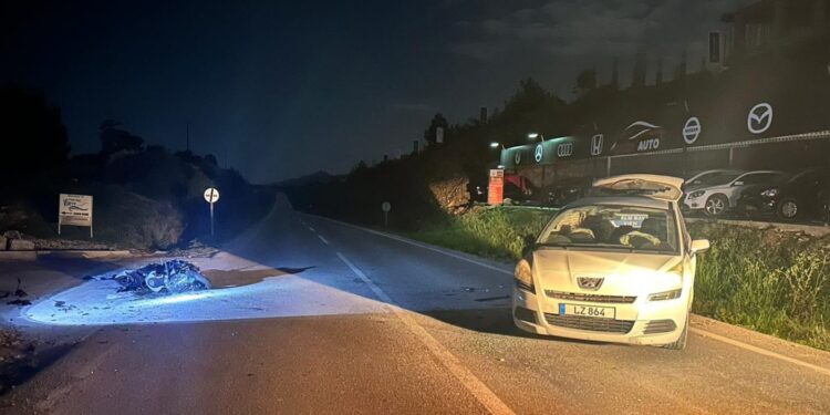 GİRNE-TATLISU YOLUNDA ÖLÜMLÜ TRAFİK KAZASI