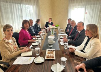 BM GENEL SEKRETERİNİN KİŞİSEL TEMSİLCİSİ HOLGUİN DP’Yİ ZİYARET ETTİ