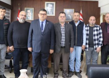 MALİYE BAKANI BEROVA KASAPLAR BİRİLİĞİ HEYETİNİ KABUL ETTİ