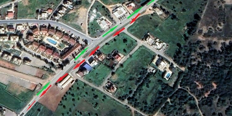 İSKELE GİRİŞİNDE ULAŞIM TEK TARAFLI OLARAK TRAFİĞE KAPATILDI