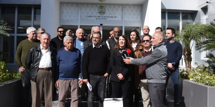 ÇEVRE PLATFORMUNDAN TARIM BAKANLIĞI ÖNÜNDE ÇAM KESE BÖCEĞİ EYLEMİ