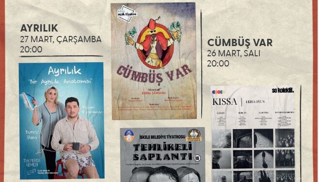 GMB, 27 MART DÜNYA TİYATRO GÜNÜ DOLAYISIYLA TİYATRO FESTİVALİ DÜZENLEYECEK