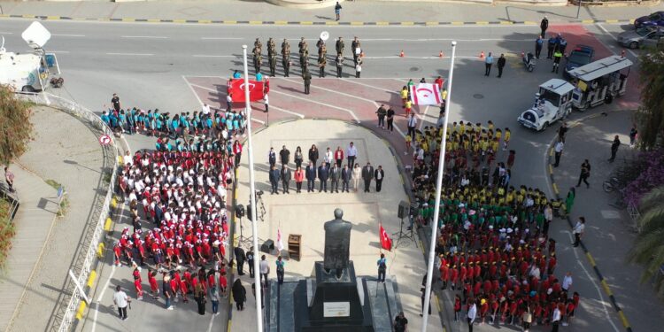 23 NİSAN ULUSAL EGEMENLİK VE ÇOCUK BAYRAMI  KORTEJ YÜRÜYÜŞÜ İLE BAŞLADI