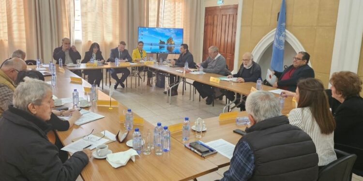 BAZI TÜRK VE RUM SİYASİ PARTİLERDEN TEMSİLCİLER ARA BÖLGEDE BİR ARAYA GELDİ