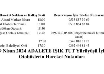 ŞAMPİYON MELEKLER İÇİN LEFKOŞA’DA “ADALET YÜRÜYÜŞÜ” DÜZENLENİYOR