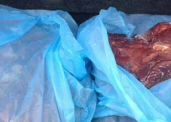 METEHAN’DA 30 KİLO KAÇAK ETLE YAKALANDI