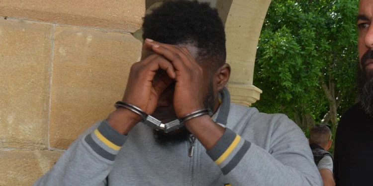 KAÇMAYA ÇALIŞIRKEN YAKALANDI