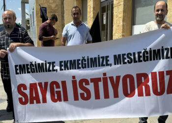 KASAPLAR VE KTZO’DAN EYLEM, BAKANLIĞA SİYAH ÇELENK