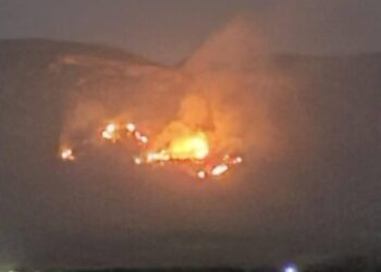 BEYKÖY TATBİKAT ALANI YAKININDA YANGIN