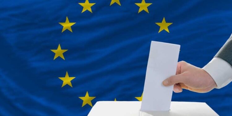 AVRUPA PARLAMAENTOSU SEÇİMİ İÇİN UZUN ARAÇ KUYRUĞU