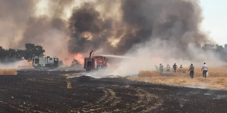 YANGININ ZARARI BELLİ OLDU