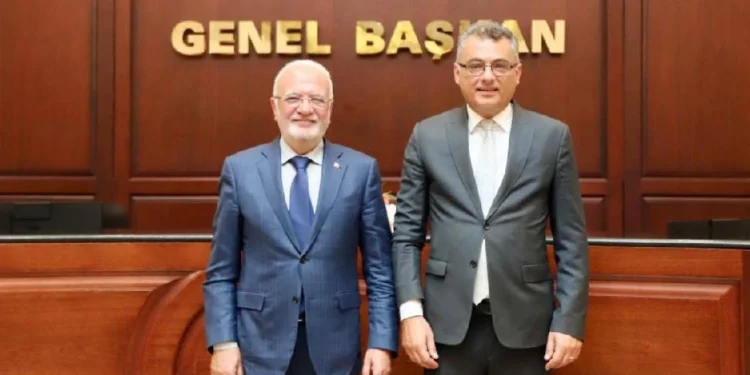 ERHÜRMAN AK PARTİ GENEL BAŞKAN YARDIMCISI İLE GÖRÜŞTÜ