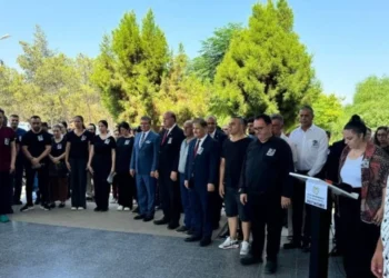 DR ALİ ÇAYGÜR İÇİN TÖREN DÜZENLENDİ