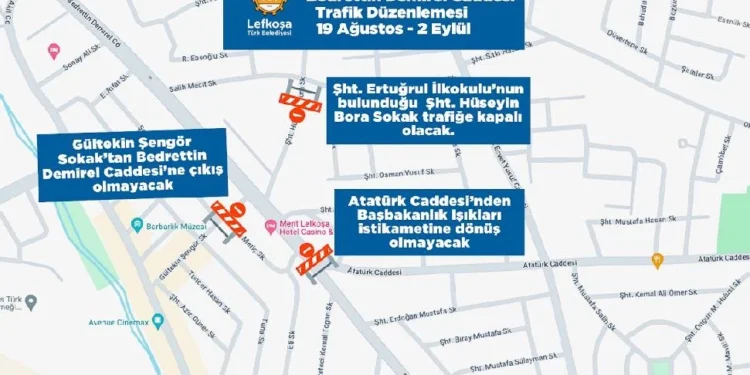 MEHMET AKİF CADDESİ TRAFİĞE AÇILIYOR