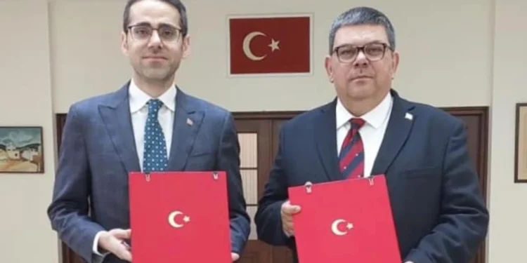 MALİYE BAKANLIĞI İLE BÜYÜKELÇİLİK ARASINDA MUTABAKAT ZAPTI İMZALANDI