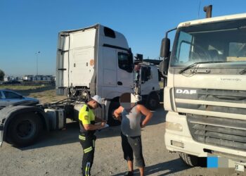 YASAK BÖLGEYE GİREN 12 KAMYON SÜRÜCÜSÜ RAPOR EDİLDİ