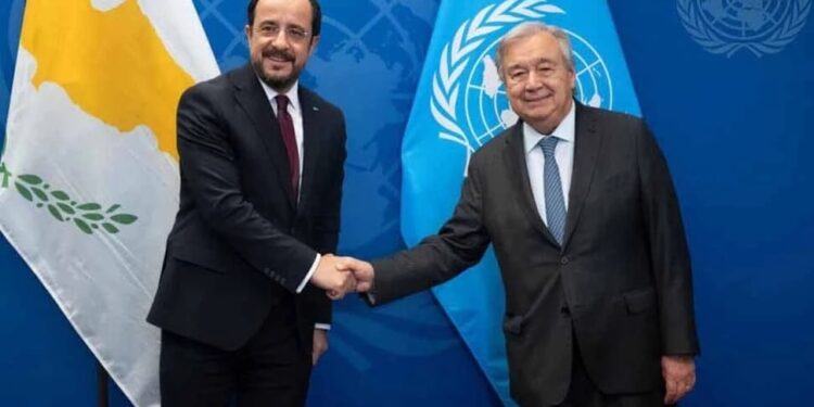 HRİSTODULİDİS GUTERRES GÖRÜŞMESİ 23 EYLÜL’DE