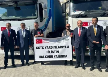 GAZZE’YE YARDIM GÖNDERİLDİ