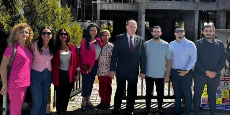 YENİ MARAŞ SAĞLIK MERKEZİ İNŞAAT ALANINA ZİYARET