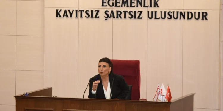ÖZDENEFE MECLİSİ AÇMAYA ÇALIŞTI UBP MİLLETVEKİLLERİ TEPKİ GÖSTERDİ