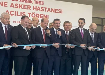 24 ARALIK 1963 GİRNE ASKERİ HASTANESİ’NİN AÇILIŞI YAPILDI