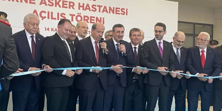 24 ARALIK 1963 GİRNE ASKERİ HASTANESİ’NİN AÇILIŞI YAPILDI