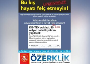 “YATIRIM YAPIN, KIŞ GELİYOR HAYATI FELÇ ETMEYİN”