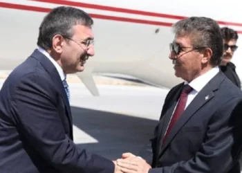 CEVDET YILMAZ KKTC’YE GELDİ