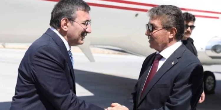 CEVDET YILMAZ KKTC’YE GELDİ