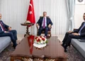 ÖZERSAY TC DIŞİŞLERİ BAKANI FİDAN İLE GÖRÜŞTÜ