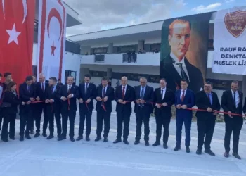 RAUF RAİF DENKTAŞ MESLEK LİSESİ AÇILDI
