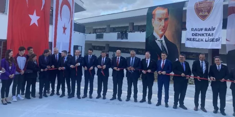 RAUF RAİF DENKTAŞ MESLEK LİSESİ AÇILDI