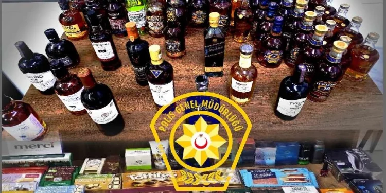 79 BİN TL’LİK İÇKİ HIRSIZLIĞI