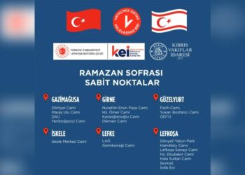 TC BÜYÜKELÇİLİĞİ TARAFINDAN RAMAZAN BOYUNCA İFTAR YEMEĞİ VERİLECEK