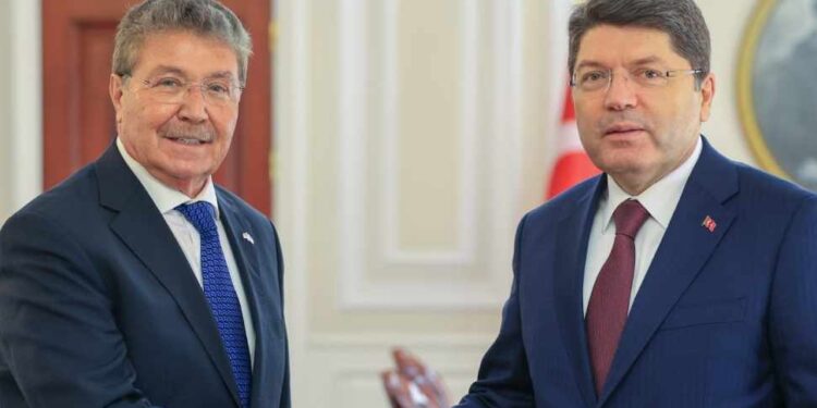 ÜSTEL TC ADALET BAKANI İLE GÖRÜŞMESİNDE İSİAS KONUSUNU DA ELE ALDI